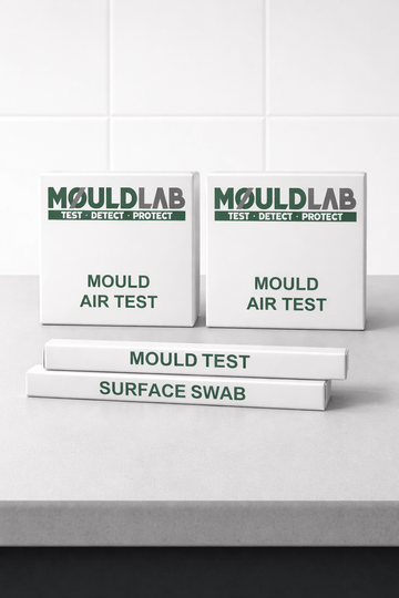 Mould Comfort Package – Surface & Air Test incl. Free Shipping